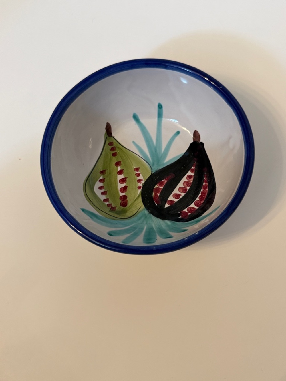 VIETRI BUON GIORNO FIG SOUP/CEREAL BOWL ITALY HOME DINING DINNERWARE 5 5/8”